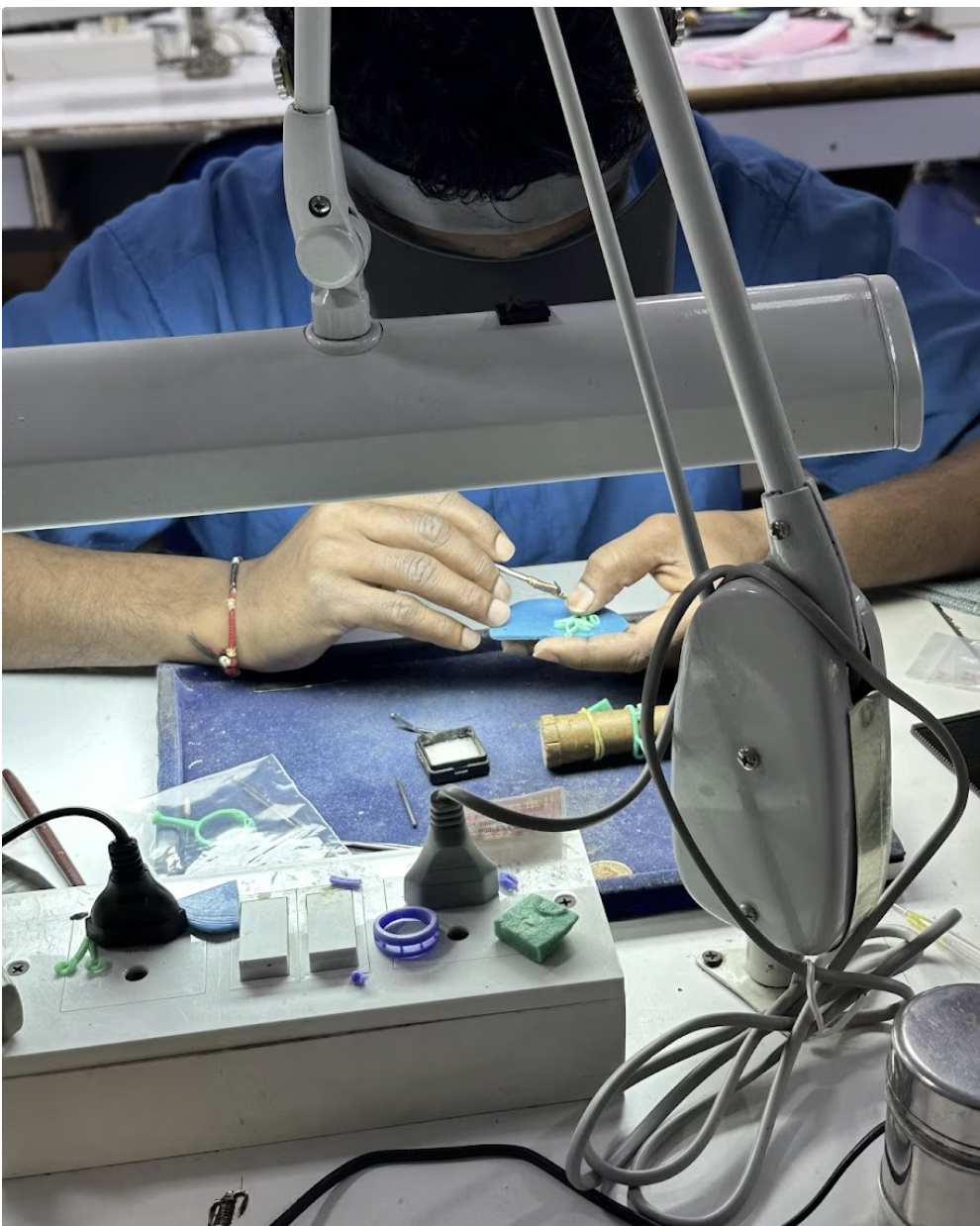 Hands-on work with client products