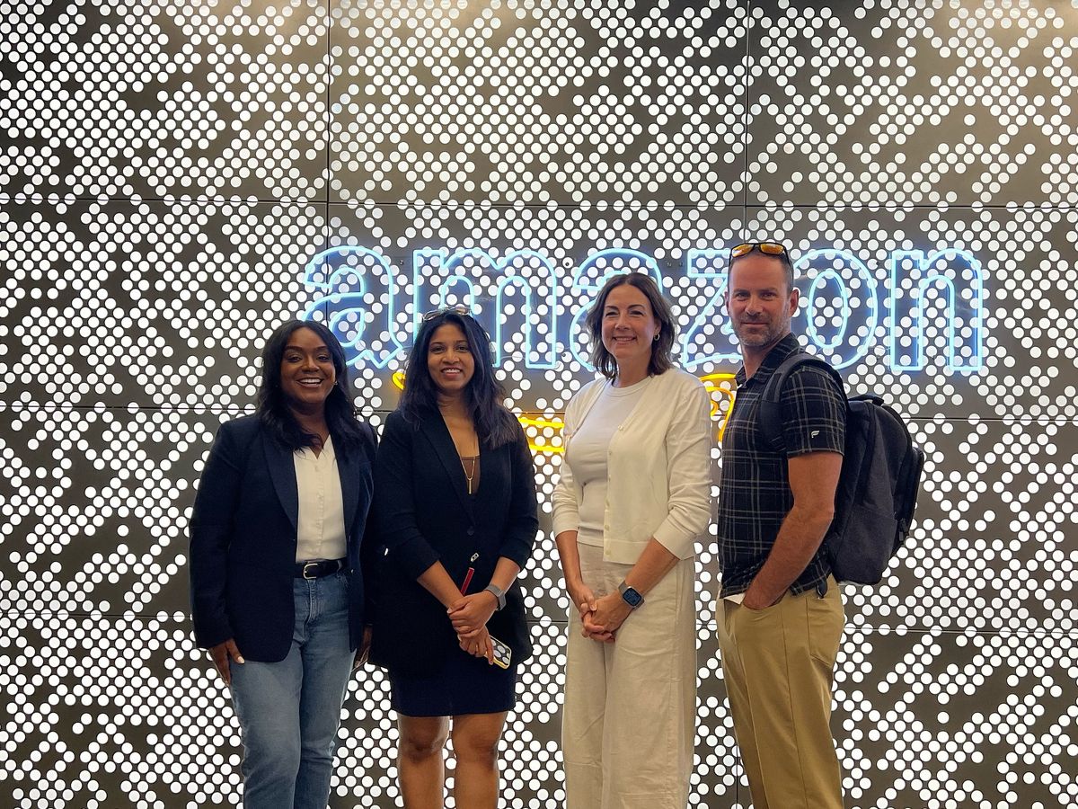 ALFI team at Amazon headquarters with Matt